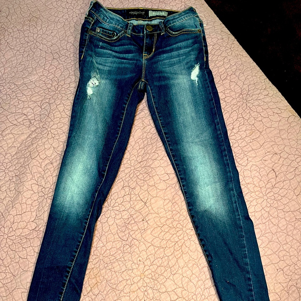 Juniors Aeropostale Jegging Jeans size 0 reg